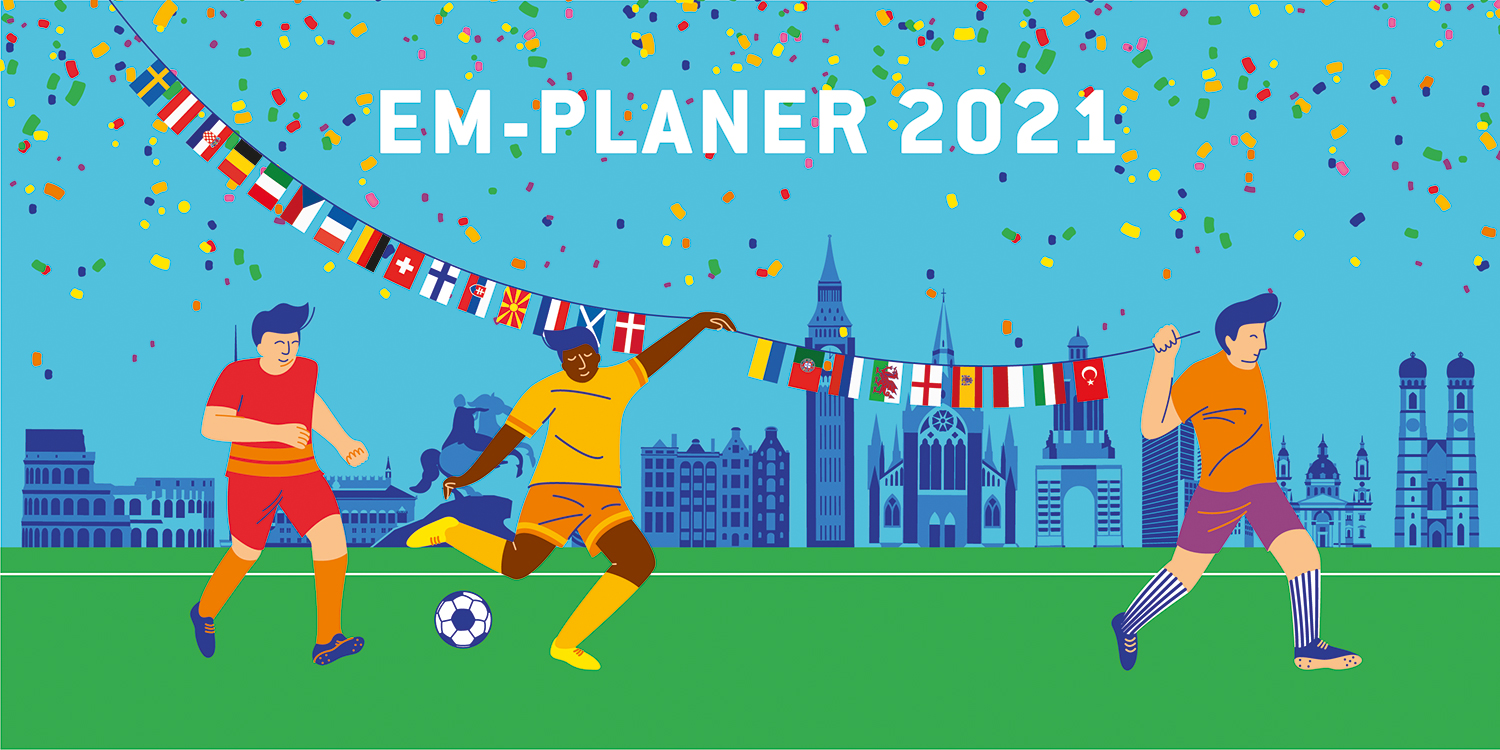 EM-Planer 2021 – das Giveaway für Fussball-Freunde